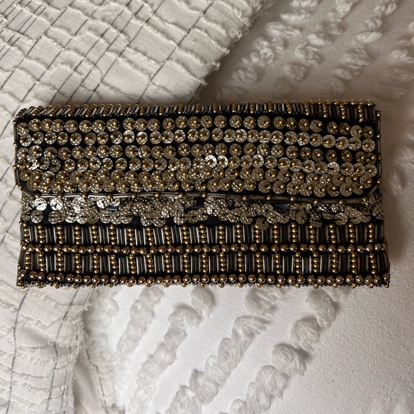 AKIRA Handbags - Beaded Clutch